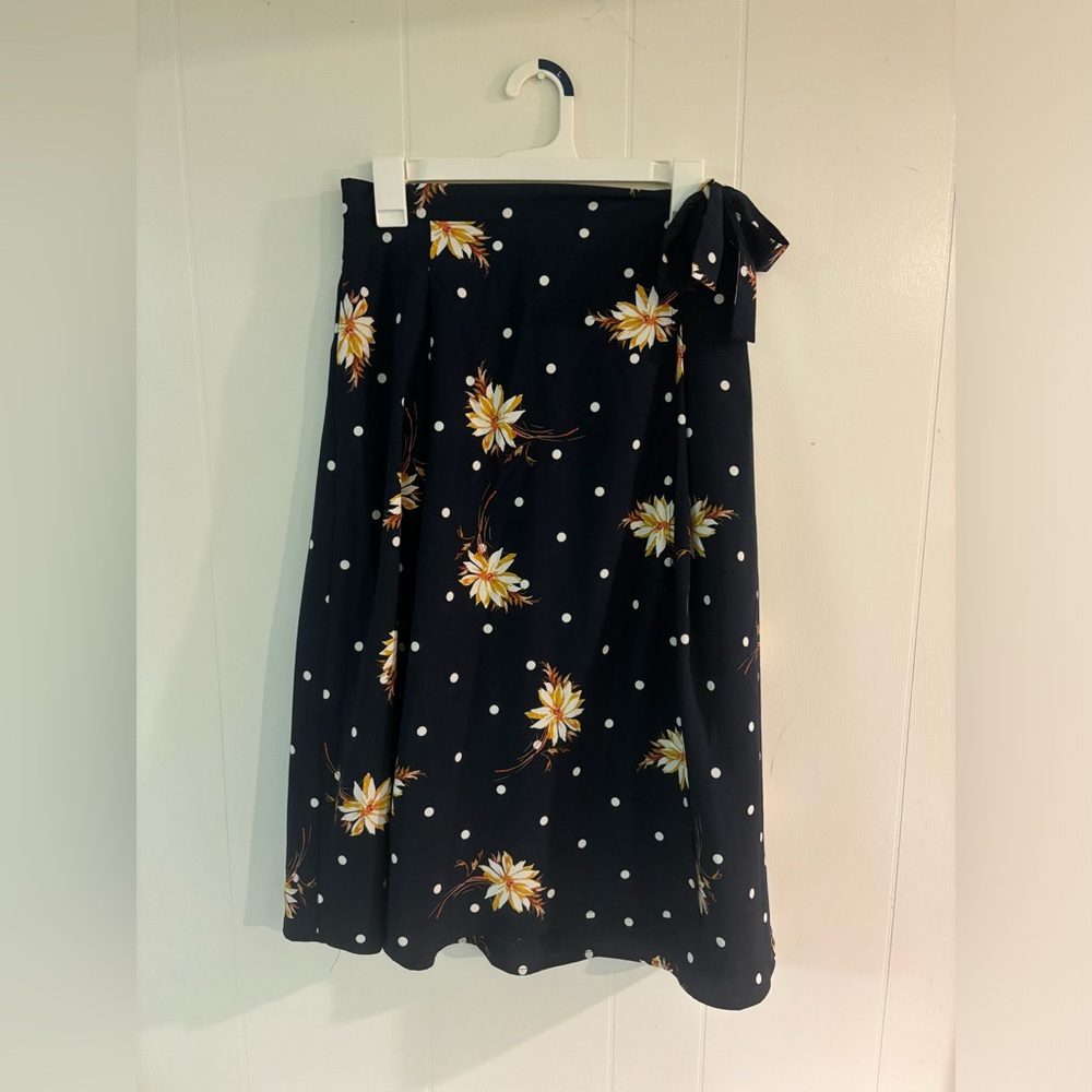 NWT Banana Republic Floral Midi Skirt